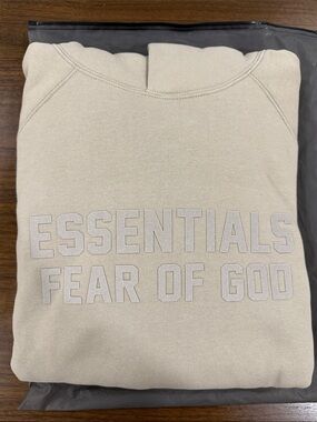 Fear of god essentials smoke hoodie
